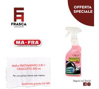 Mafra Trattamento Cruscotto 3 In 1 Pulizia Interno Auto Lucida Cruscotto
