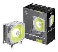 MSI MAG COREFROZR AA13 WHITE sistema di raffreddamento per computer Processore Raffreddatore ibrido 12 cm Bianco 1 pz NEW
