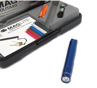 Mag-Lite AZZURRO-U Torcia Maglite solitaire con portachiavi