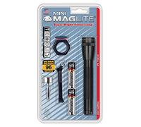 Mag-Lite Maglite Cell AA Combination Pack Blisterpack, Mini M2a01c Adulto, Nero (Noir), 14 5 cm