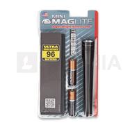 Mag Lite M2A01H Torcia Mini Mag Nera Con Fondina E Batterie Incluse