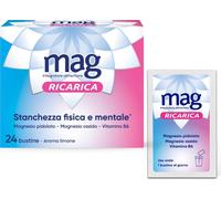 Mag Ricarica Integratore Magnesio Vitamina B6 per Stanchezza, 24 Bustine | Integ