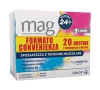 Mag Ricarica Integratore Stanchezza Fisica e Mentale, 24 Bustine