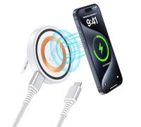 Mag-Safe - Caricabatterie wireless magnetico da 15 W, per iPhone 17, 16, 15, 14, 13, 12, ricarica rapida per Samsung Galaxy S26, S25, S24, S23, S22, S21, Google, AirPods