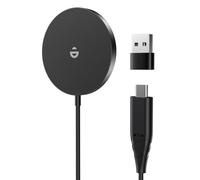 Mag-Safe - Caricatore magnetico per iPhone, ricarica senza fili, ricarica induttiva per iPhone 12/13/14/15/16 serie e AirPods Magnetic Wireless Charger Pad
