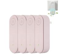 Magair Air Purifier, Magair Air Purifier Plug In, Mag Airs Purifiers, Silent Design/360° Full Surround, Remove Smell, Pollutants, Suitable for Bedrooms, Toilets, Closets, Pet Room (Pink,4 pcs)