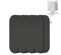 Magair Air Purifier, Magair Air Purifier Plug In, Mag Airs Purifiers, Silent Design/360° Full Surround, Remove Smell, Pollutants, Suitable for Bedrooms, Toilets, Closets, Pet Room (Black,4 pcs)