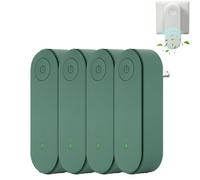Magair Air Purifier, Magair Air Purifier Plug In, Mag Airs Purifiers, Silent Design/360° Full Surround, Remove Smell, Pollutants, Suitable for Bedrooms, Toilets, Closets, Pet Room (Green,4 pcs)