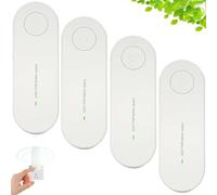 Magair Air Purifier-Magair Air Purifier Plug In,Portable,Silent Design, 360° Full Surround,Filter Free,Remove Smell Pollutants,For Home Bedrooms Toilets Closets Pet Room Office (White-4PCS)