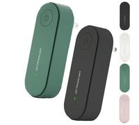 Magair-Magair Air Purifier, Magair Air Purifier Plug In, 360° Full Surround, Silent Design, Intelligent Technology for Bedrooms, Toilets, Pet Room, Closets (Gree+Black,2PCS)
