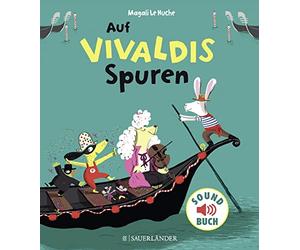 Magali Le Huche Auf Vivaldis Spuren: Soundbuch (Soft-Touch-So (Copertina rigida)