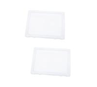 Magazine 3pcs Accessori Box Accessori Ducoment Porta di archiviazione Documentate Portafoglio Magazini The Office Merchandising Gioielli File Case A4 Gioielli Rack (TransParentX2PCS 36x27cmx2pcs)