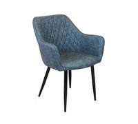 Magazzini Cosma S.P.A. POLTRONA SINDY IN ECOPELLE blu POLTRONA SINDY IN ECOPELLE blu