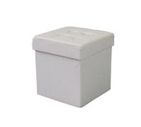 Magazzini Cosma S.P.A. POUF CONTENITORE QUADRATO IN STOFFA tortora POUF CONTENITORE QUADRATO IN STOFFA tortora