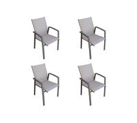 Magazzini Cosma S.P.A. SET 4 POLTRONE MAILI IMPILABILI taupe SET 4 POLTRONE MAILI IMPILABILI taupe