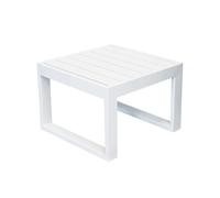 Magazzini Cosma S.P.A. Tavolino cuba, bianco, 45x45 cm Tavolino Cuba, bianco, 45x45 cm