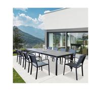 Magazzini Cosma S.P.A. Tavolo argos 200/300 x 110 cm, antracite Tavolo argos 200/300 x 110 cm, antracite
