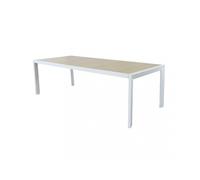 Magazzini Cosma S.P.A. Tavolo Detroit allungabile 190/250X100 cm, bianco Tavolo Detroit allungabile 190/250X100 cm, bianco