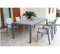 Magazzini Cosma S.P.A. Tavolo waikiki 162/242 x 100 taupe TAVOLO WAIKIKI 162/242 X 100 taupe