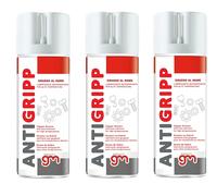 Magazzini GM ANTIGRIPP,Grasso al Rame Spray Lubrificante Antigrippante.3pzX400ml
