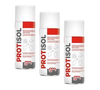 Magazzini GM PROTISOL,Protettivo Isolante Spray,Filmante Trasparente con Effetto Semi-Lucido Isolante per Metalli, Legno, Ceramica, Plastici, 400ml (3)