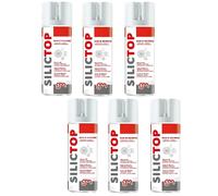 Magazzini GM SILICTOP, Olio di Silicone Spray, ideale x legno, plastica 6pzX400m