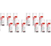 Magazzini GM ULTRAZINC, Spray Zincante a Freddo, 98% Zinco Puro, Asciugatura 2 Min, Anticorrosivo, Valvola 360°, 400ml (12)