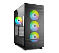 magazzino Linden----Sharkoon Rebel C50 Nero RGB ATX NEW