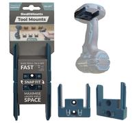 Magazzino Utensili Supporti per Makita 18V LXT Potenza Tools Blu, 4 Confezione