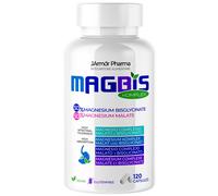 Magbis Magnesio Bisglicinato e Malato 120 Capsule, Magnesio Organico C