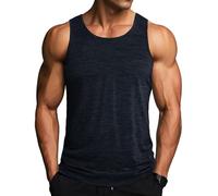 MAGCOMSEN Canotta Sportivo da Allenamento per Bodybuilding da Uomo Palestra Asciugatura Rapida Senza Maniche Canottiere