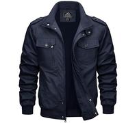 MAGCOMSEN Giubbino Uomo Giacca Leggero Primaverile Sahariana Uomo Estiva Tattica Militare Casual Autunno Giacca