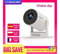 Magcubic HY300 Pro+ 4K Android 11 Proiettore portatile 8000 lumen WiFi 6 BT5.4 Teatro esterno 5W Altoparlante HiFi 720P HD supportato