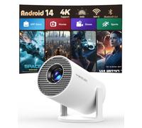 Magcubic Proiettore Portatile 4K Supporta, Mini Videoproiettore Smart TV