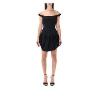 Magda Butrym - Off Shoulder Corset Mini Dress - - Dresses - Donna - Nero - S