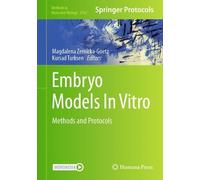 Magdalena Zernicka-Goetz Embryo Models In Vitro (Copertina rigida)