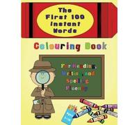Magdalene Press The First 100 Instant Words Colouring Book (Tascabile)
