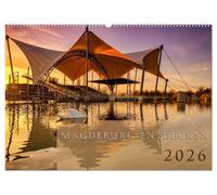 Magdeburg entdecken (Wandkalender 2026 DIN A2 quer), CALVENDO Monatskalender: Magdeburg, die Stadt Ottos des Großen, reich an Geschichte und Sehenswürdigkeiten.