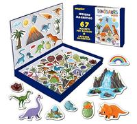 Magdum Dinosauro Magnetico - Set 67 Pezzi Giochi e Calamite per Bambini
