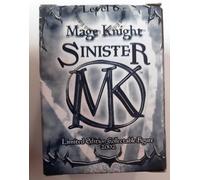 MAGE KNIGHT LIMITED EDITION SINISTER LEVEL 6 - SEALED