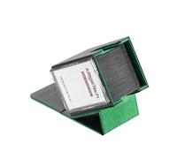 Mage Tech Adventurer [Hero] Scatola mazzo modulare - adatta a 99 carte con doppia bustina - Include supporto Avatar - Ultra-resistente, espandibile - MTG Commander/EDH & altro - Nero/Verde