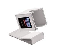 Mage Tech Commander Deck Box Lite - Display per carte con mini porta carte a scatto e copertura rimovibile, adatta a oltre 100 carte a manica singola, ideale per MTG, PTCG, OPCG, SWU e altro (bianco)