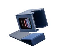 Mage Tech Commander Deck Box Lite - Espositore per carte con porta carte a scatto e copertura rimovibile, adatta a oltre 100 carte a manica singola, ideale per MTG, PTCG, OPCG, SWU e altro (blu)