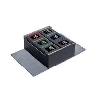 Mage Tech Commander Plus Collection, scatola porta carte Commander Plus e 1 custodia portaoggetti, colore: nero/grigio