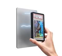 Mage Tech Graded Card Guard Case for PSA Standard Lastra Protector - Snap to Steel, Built-In Stand, Display magnetico da parete, design impilabile, TPU & PC - Monofacciale (Night Black)