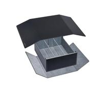 Mage Tech Overseer Custodia per carte - Due coperture rimovibili che fungono da tappetino da gioco può contenere 6 scatole di copertura Commander(Plus), scomparti regolabili per caricatore superiore e