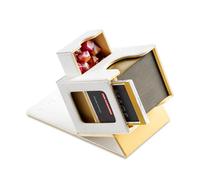 Mage Tech Scatola per mazzo di carte per MTG Commander, design brevettato, display Commander, come porta mazzo, adatta a 100 carte a doppia manica, include mattoncini e vassoio per dadi da 35 pt (5