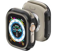 MAGEASY Custodia robusta in alluminio aeronautico per Apple Watch Ultra 2, Apple Watch Ultra 49 mm | Guscio rigido in metallo 2 in 1 con paraurti interno antiurto per la massima protezione, Odyssey -