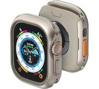MAGEASY Custodia robusta in alluminio aeronautico per Apple Watch Ultra 2, Apple Watch Ultra 49 mm | Guscio rigido in metallo 2 in 1 con paraurti interno antiurto per la massima protezione, Odyssey -