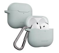 MAGEASY Design per AirPods 4 Case - Custodia antiurto per AirPods 4, resistente alle macchie, liscia e delicata sulla pelle, supporta la ricarica wireless - Skin (Mirage Grigio)